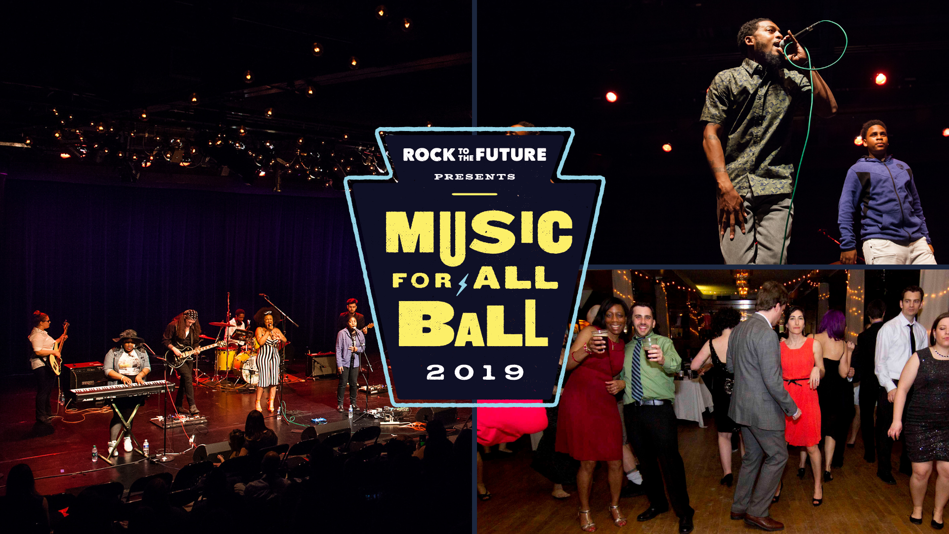 Music for All Ball 2019 Rock to the Future